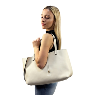 Borsa a spalla Cheval Firenze Clarice Beige