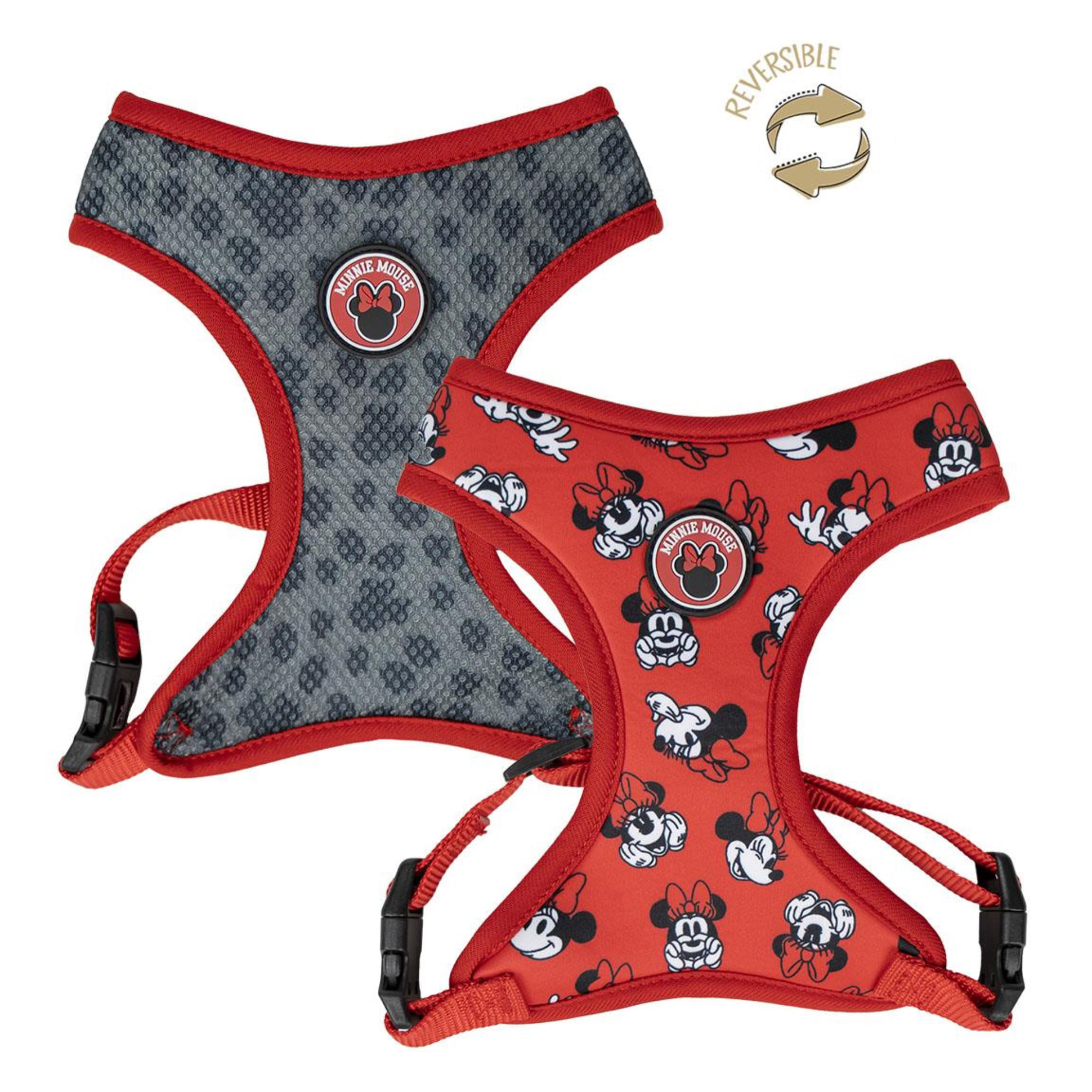 Arnés reversible para perros diseño minnie