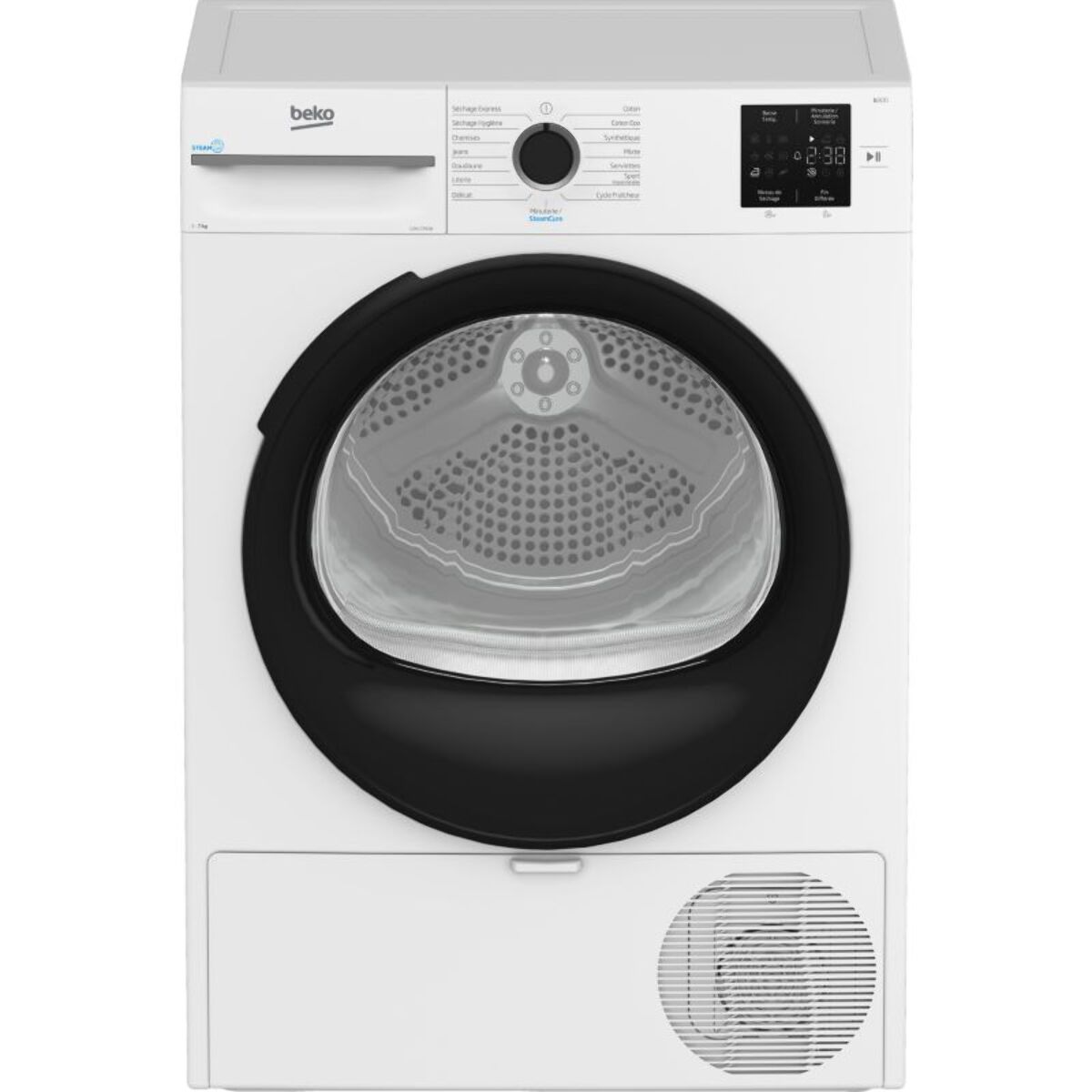 Sèche linge pompe à chaleur BEKO D3H17393W