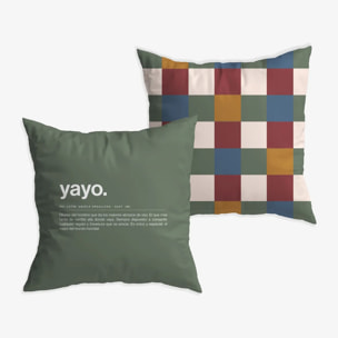 Funda de cojín "Yayo