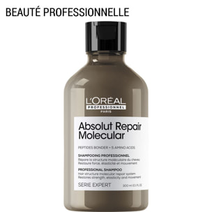 Série Expert Absolut Repair Molecular - Shampoing réparateur pour tous types de cheveux abîmés