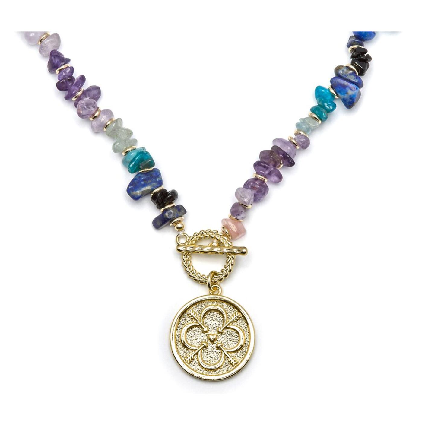 Collar Lux by Lux acabado oro 18k