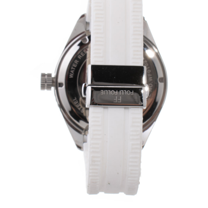 Reloj Folli Follie WF0T027ZDO Mujer Analogico Cuarzo con Correa de Silicona