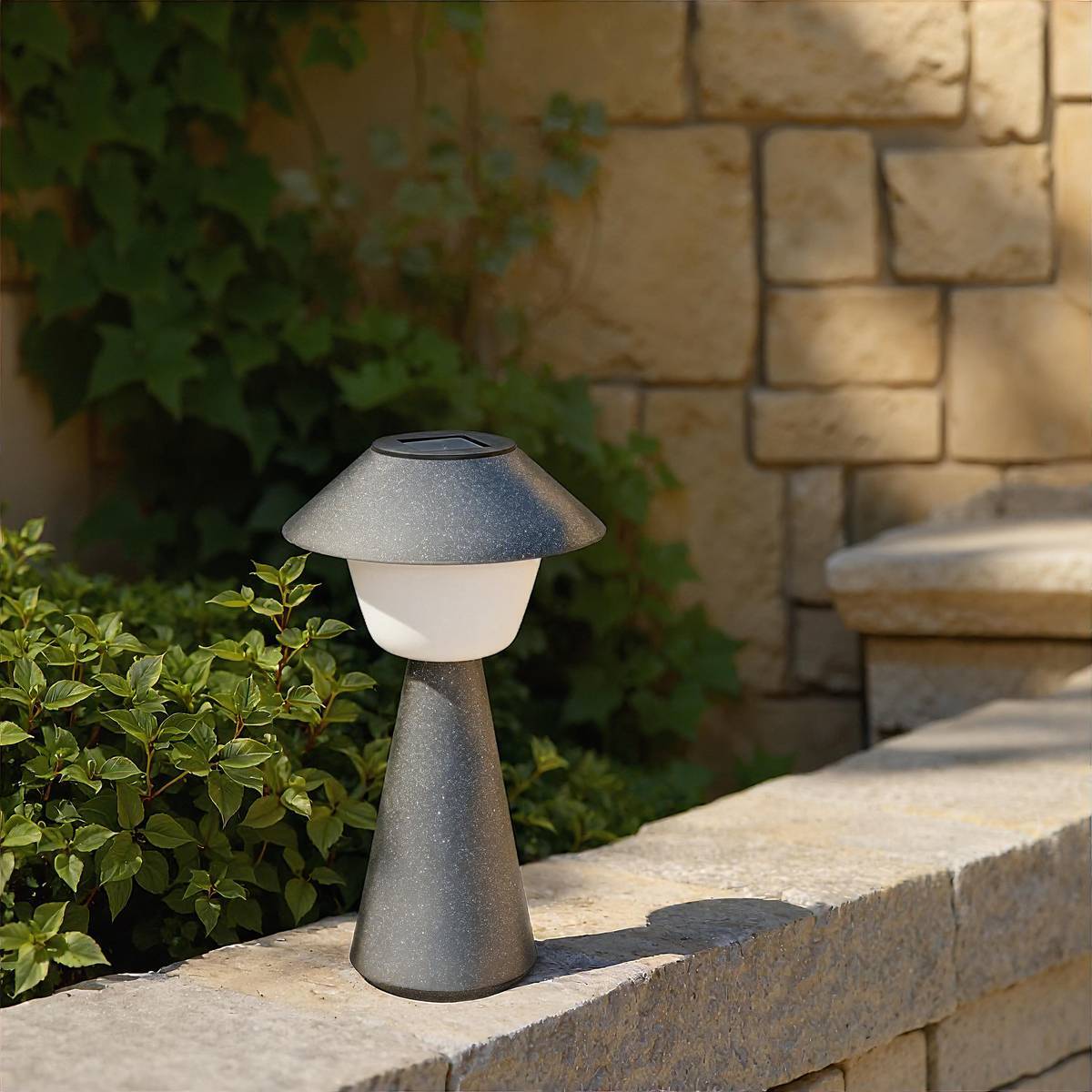 Lampe d'extérieur Damon H31,8cm bleu gris