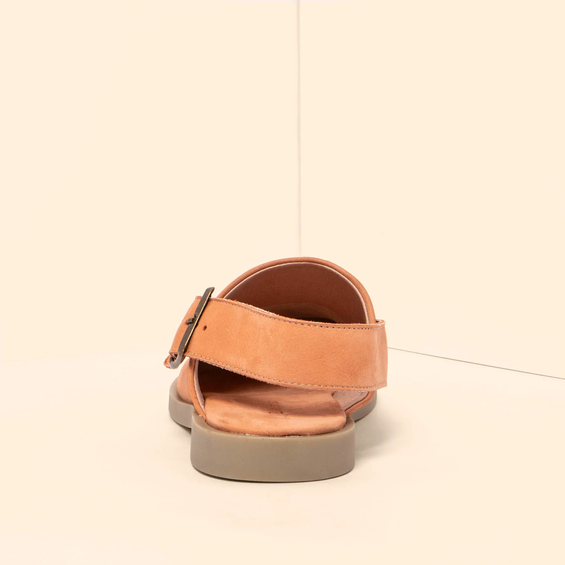 Zapatos N5871 NOBUCK LAVADO SALMON/ ARENISCA color Salmon