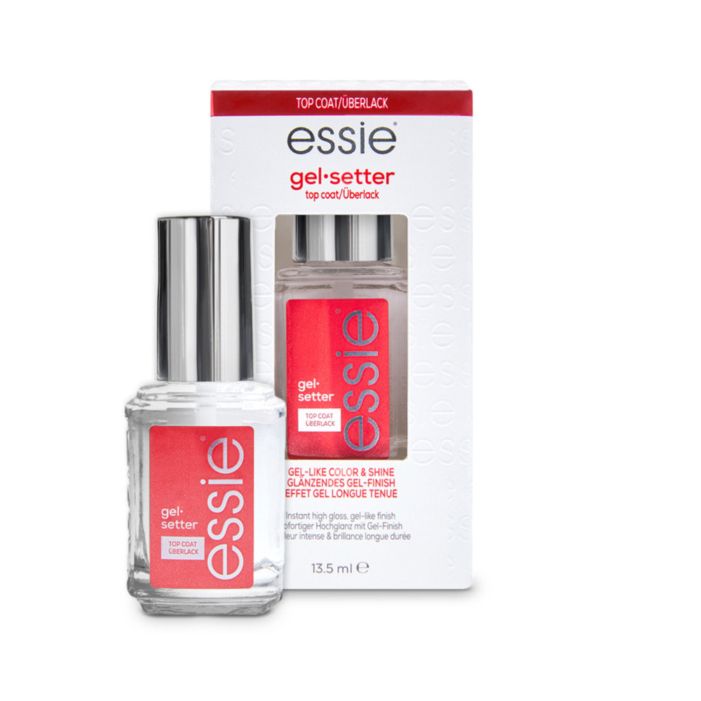 image-Essie Gel-Setter Top coat effet gel longue tenue 13,5 ml