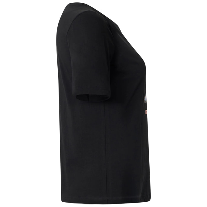 T-Shirts & Top Kappa Donna Logo Gaffa Nero