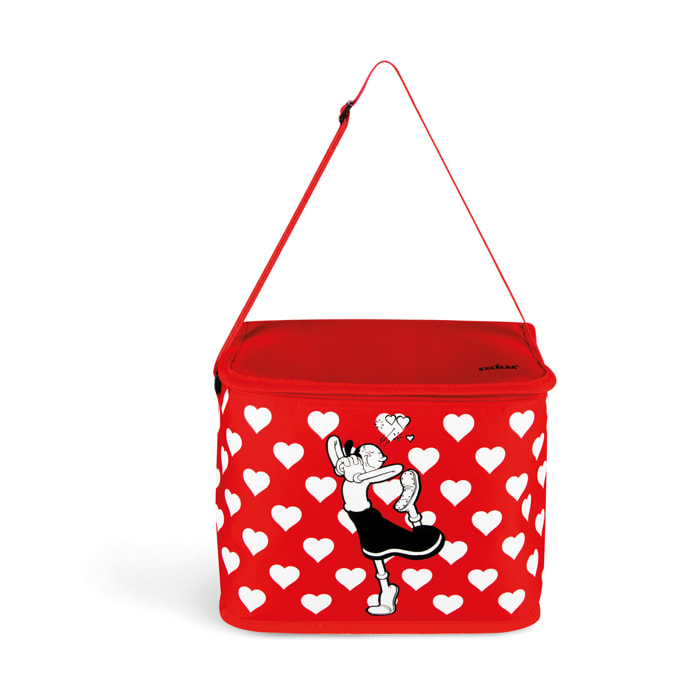 Borsa termica 10 L Excelsa – Popeye, Poliestere Rosso Olivia