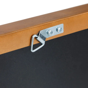 Miroir mural Tinny marron 91x61cm