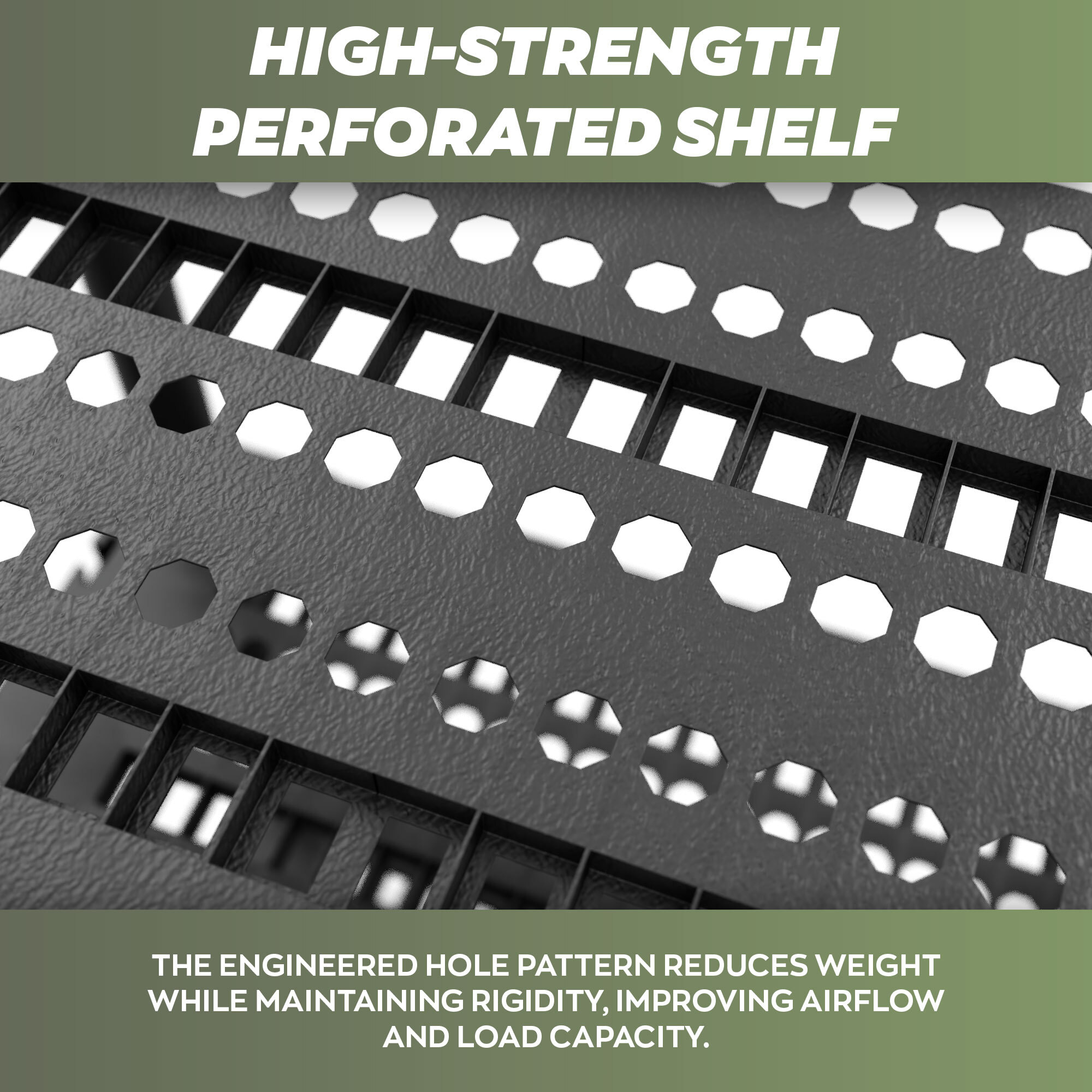 Titan X - Scaffale Modulare 5 Ripiani 90x45xH185 cm in Resina Nero