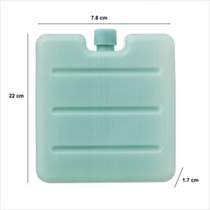 Bloc réfrigérant x 3 petit modèle 2 bleu - 1 blanc