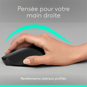 Souris sans fil LOGITECH M330 SILENT PLUS Noir