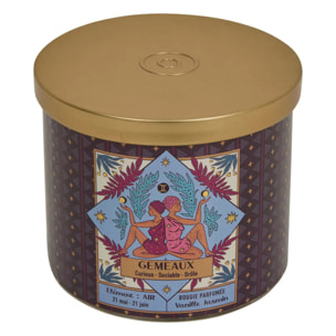 Bougie parfumée Astro 396g pot verre assorti