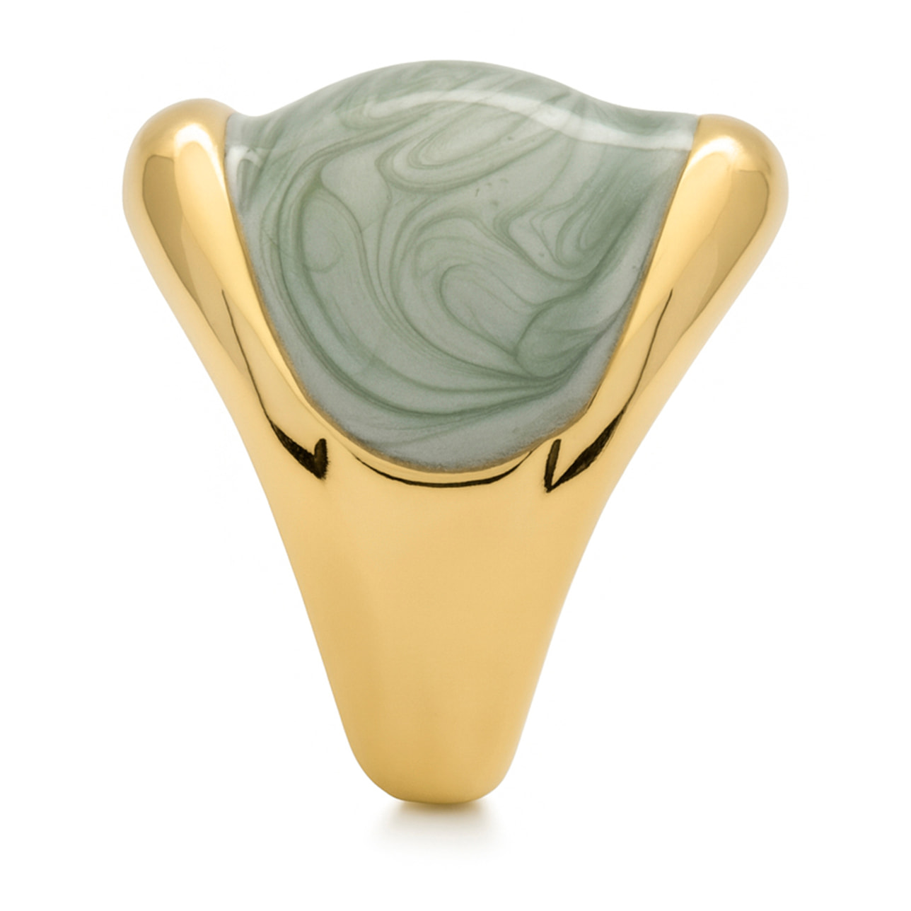 Anillo Sul acabado oro amarillo 18k