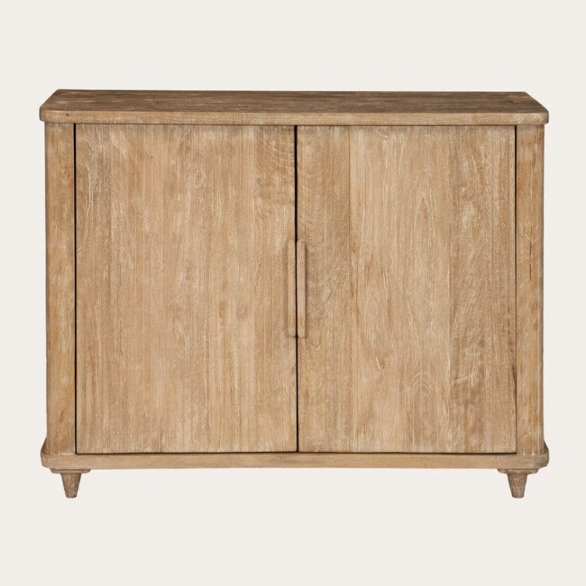 Buffet Alen -bois massif de mangue-couleur arabica 105 x 80 x 38 cm