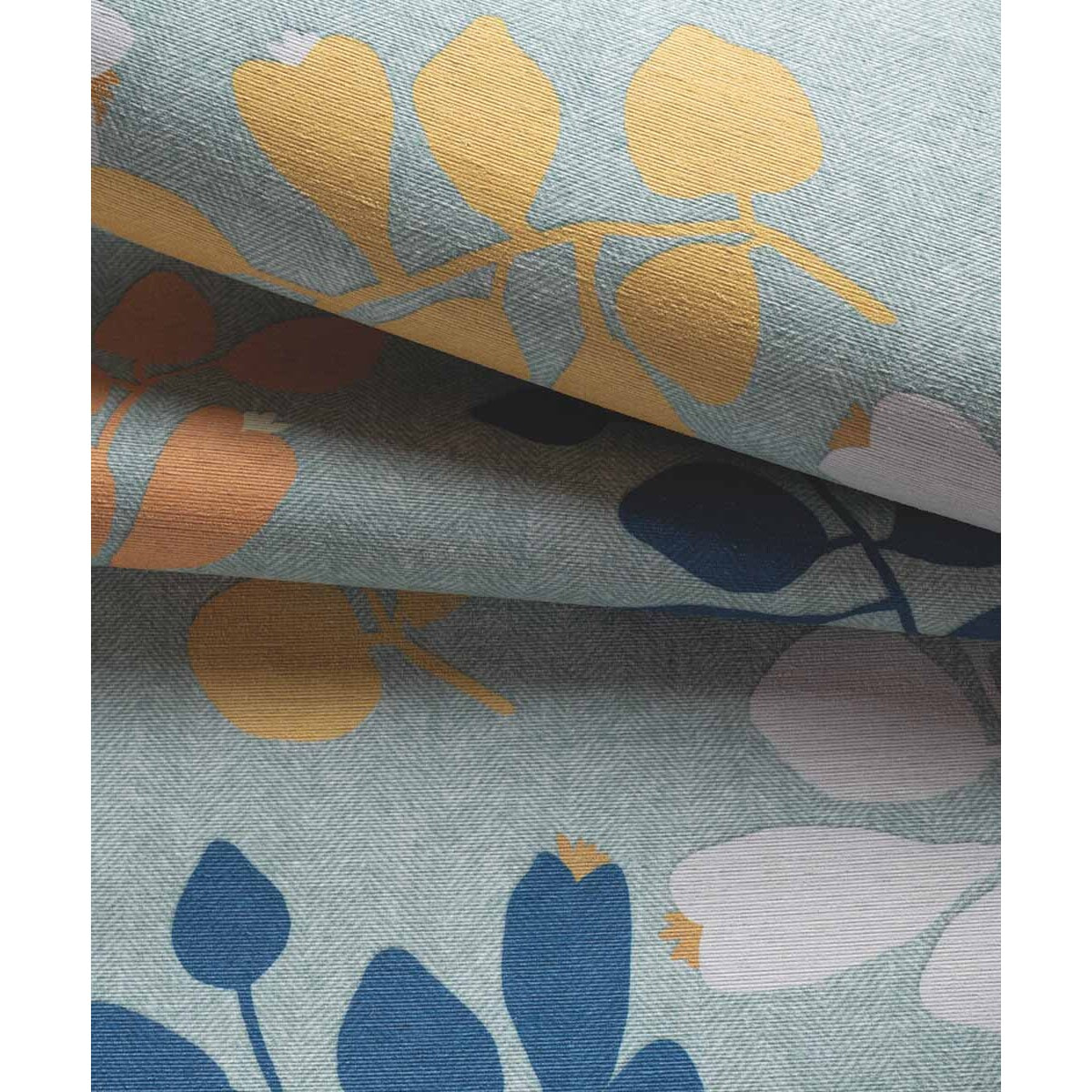 Passatoia tappeto cucina bagno ingresso multiuso, disegno foglie stile naturale