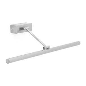 MAGRITTE 600 Lámpara iluminacuadros níquel mate