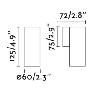STAN Lampe applique or satiné