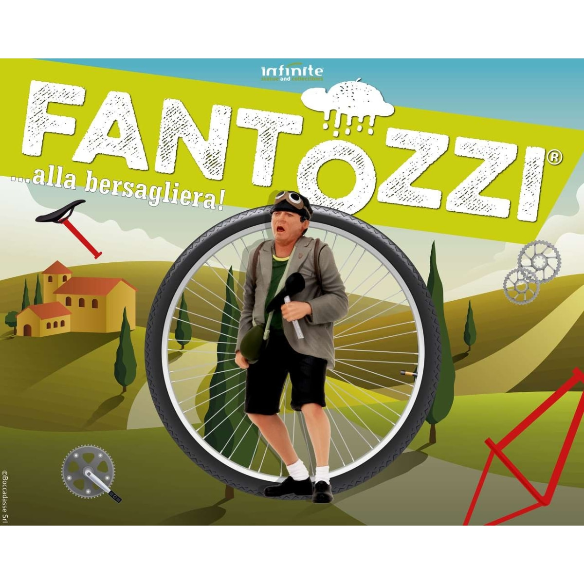 Fantozzi - Alla Bersagliera Pvc Mini Fig Mini Figura Infinite Statue