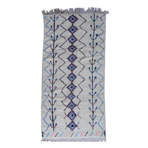 Authentique tapis berbère fait main en laine VOBE