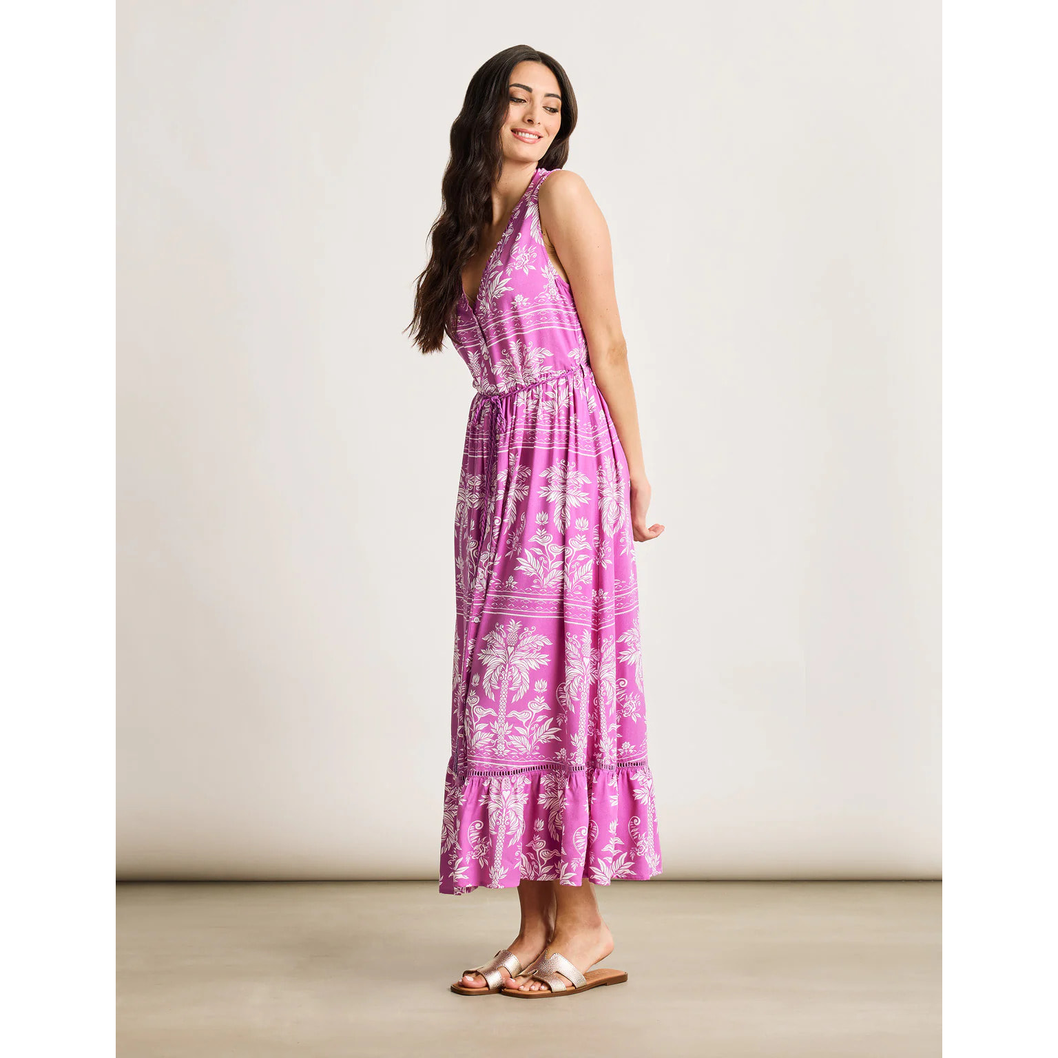 Vestido Midi Lila - Borton