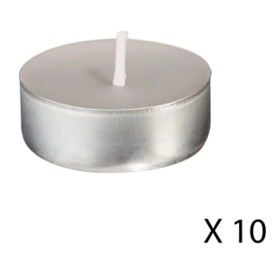 Lot de 30 bougies parfumées jasmin 350g