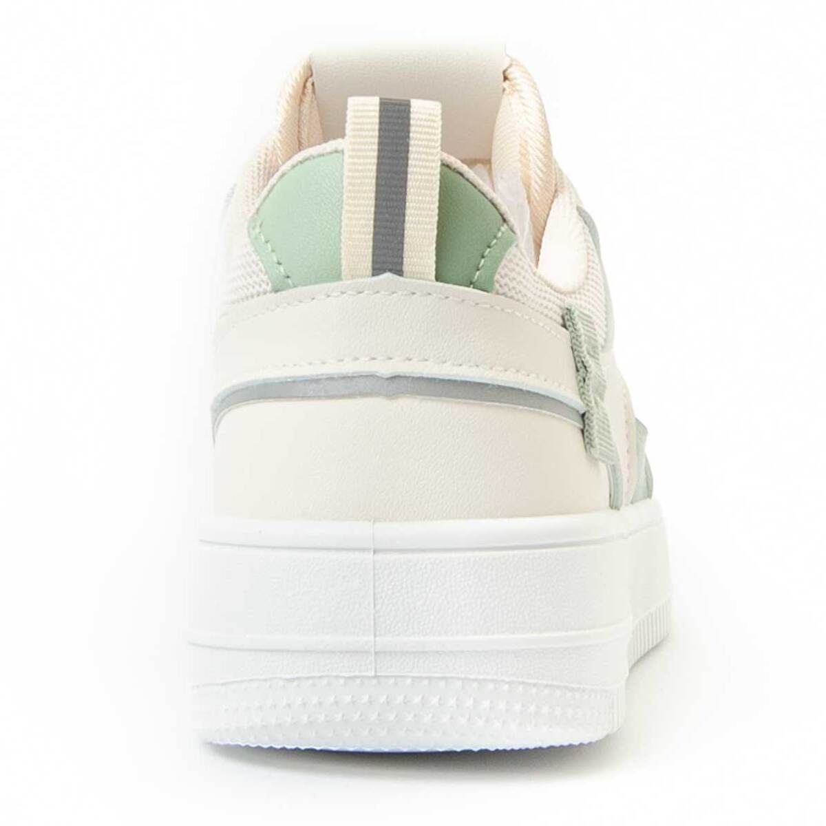 Sneaker De Plataforma - Beige - Altura: 4 Cm