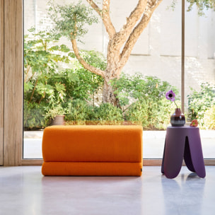 Banc design revêtement bouclette 1-2 places SASHA