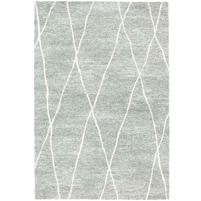 Tappeto Stile Moderno Soggiorno Salotto Grigio