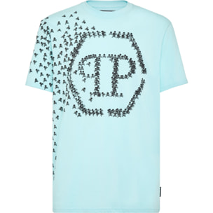 PHILIPP PLEIN T-Shirt Round Neck SKULL&BONES