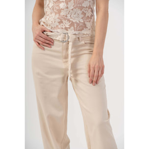 Kocca - Pantaloni wide leg con cintura Donna