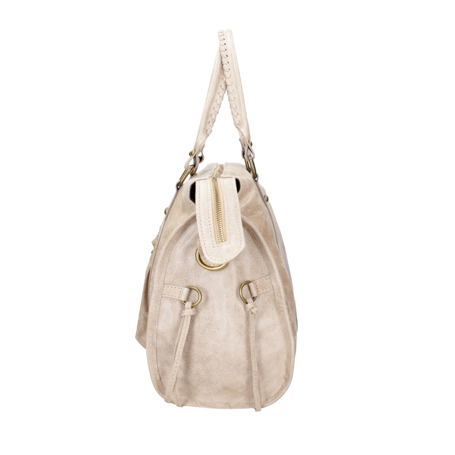 Borsa a spalla da donna - Modello Clara - Vera pelle - 41.0 x 28.0 x 13.0 cm
