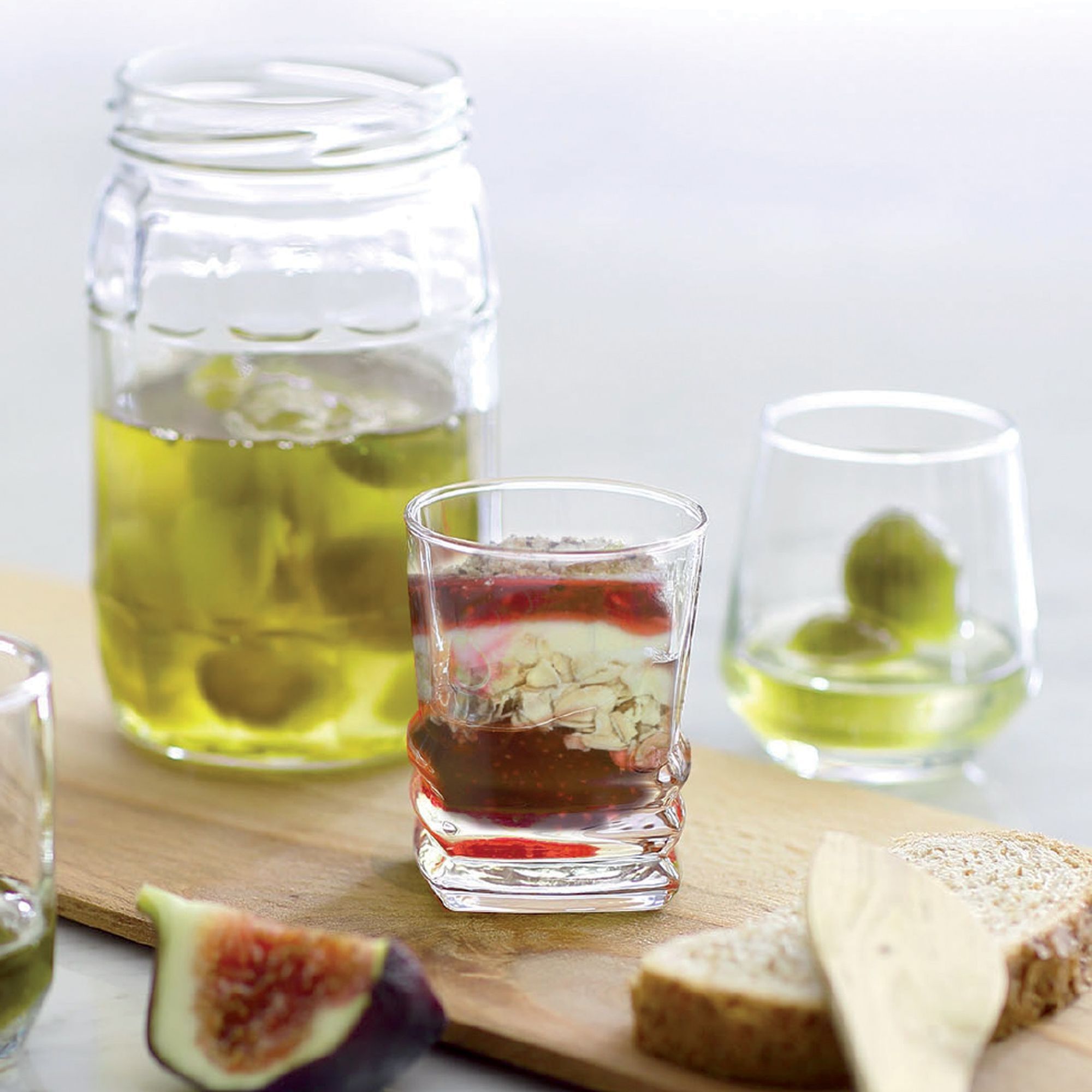 Lot de 6 verrines 8cl en verre DELICE