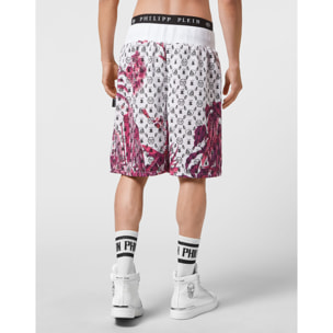 PHILIPP PLEIN Jogging Shorts Flowers
