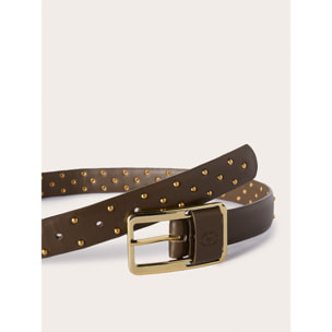 Motivi - Cinturón con pequeñas tachuelas - Verde