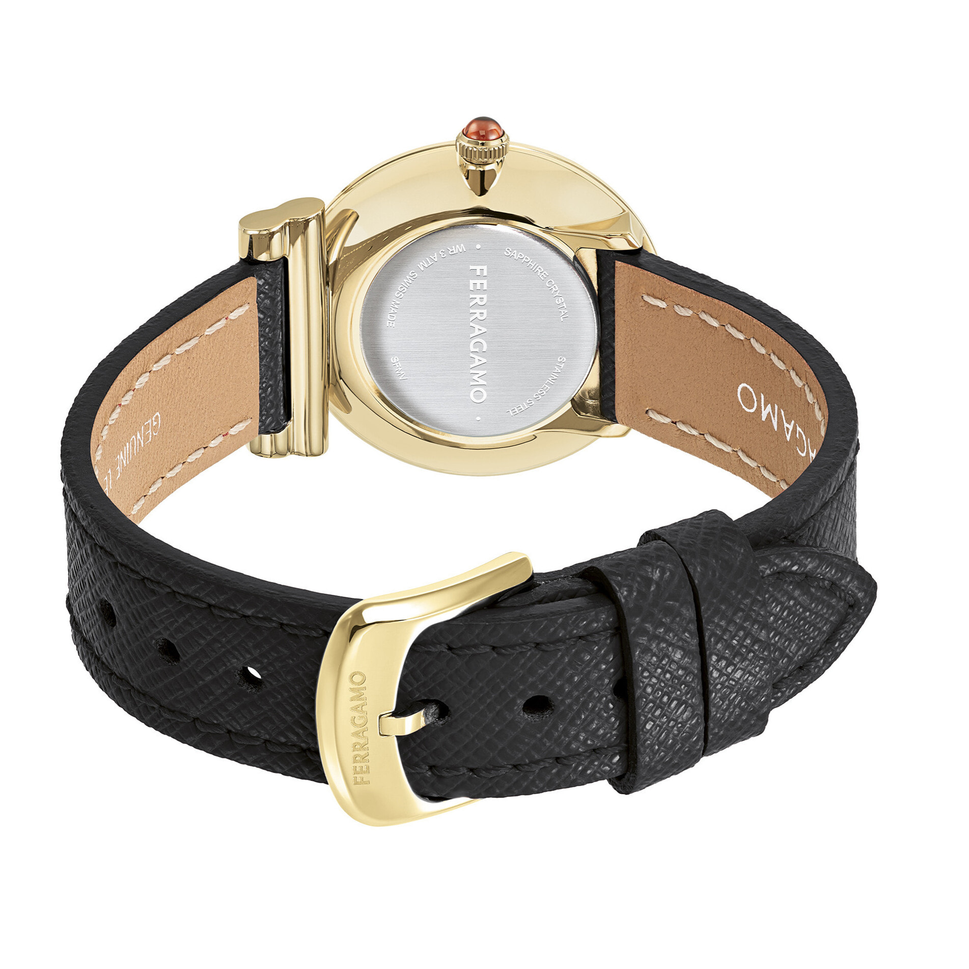 Ferragamo Reloj Analógico De Cuarzo Mv-Gancini