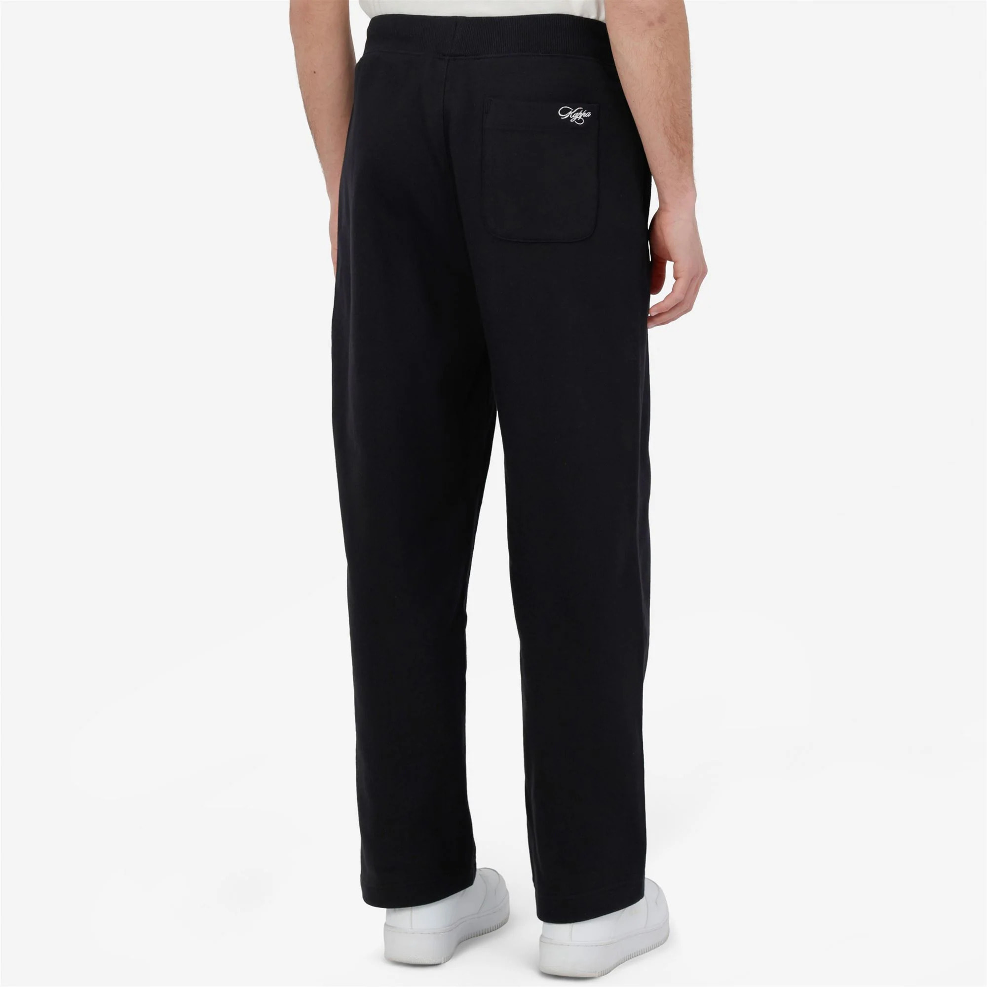 Kappa - Pantaloni Uomo Nero - Authentic Omes