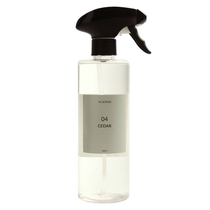 Difusor spray de 500ml aroma cedro scalpers
