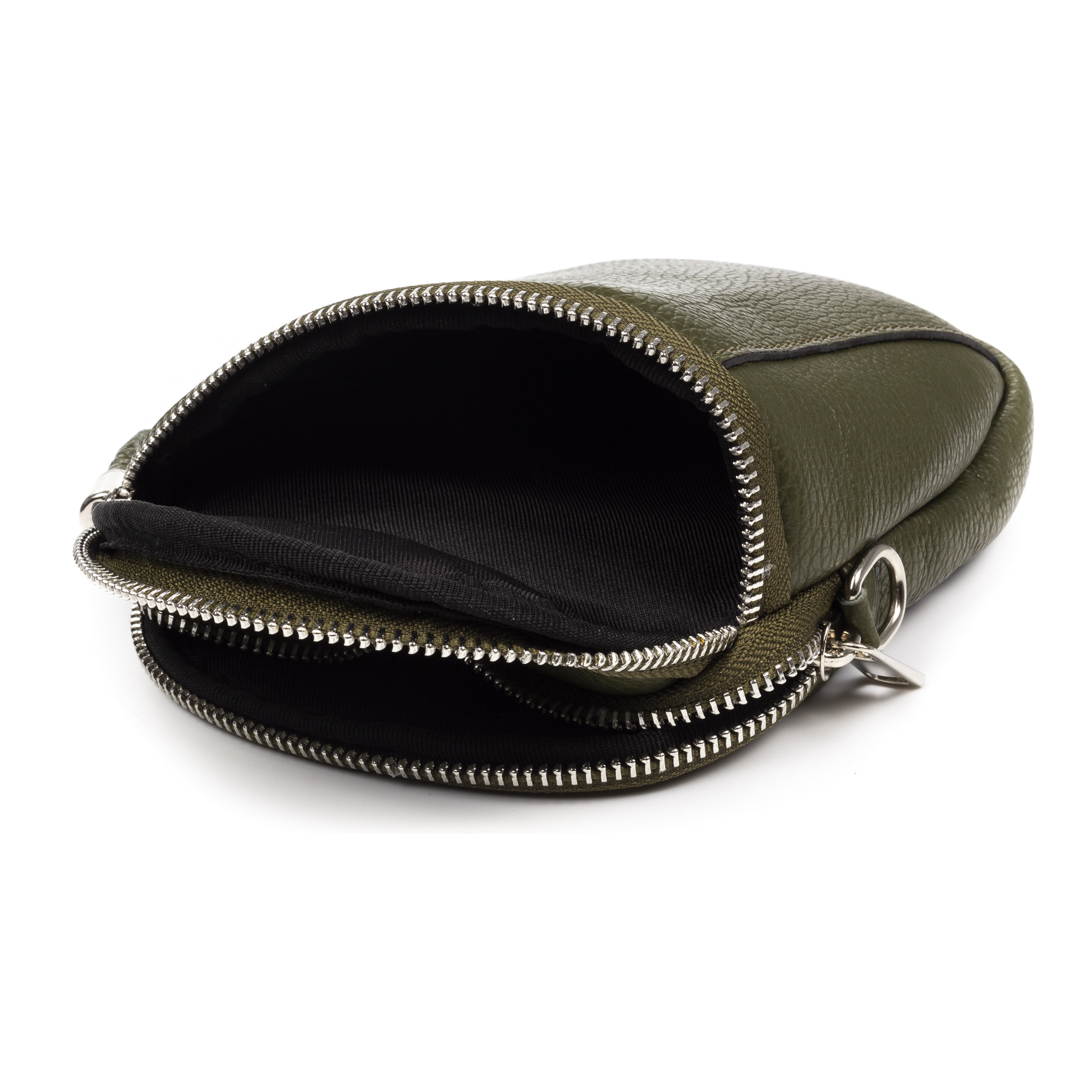 Agugliano borsa a tracolla donna. Pelle autentica Dollaro.