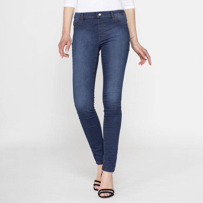 LEGG-JEANS DONNA denim super stretch