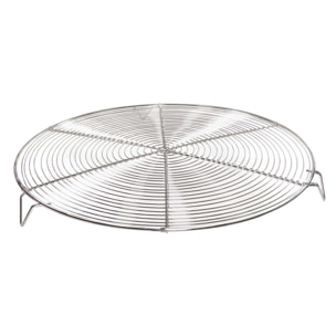 Volette tissée - inox - Ø28 cm