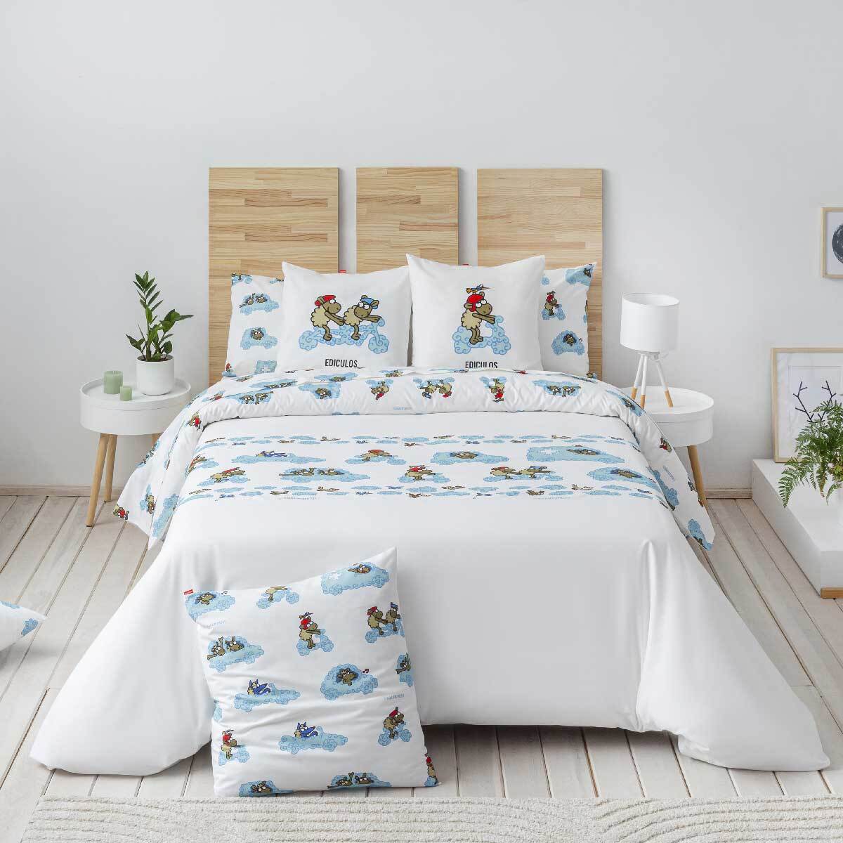Funda de almohada 45x110 cm (cama de 90 cm) EDICULOS - 100% algodón -