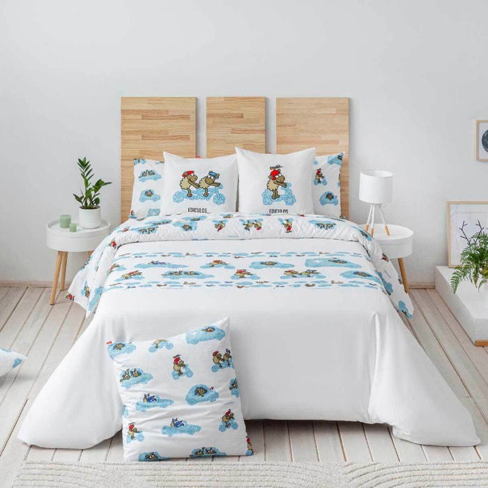 Funda de almohada 45x110 cm (cama de 90 cm) EDICULOS - 100% algodón -