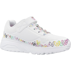 Zapatillas Niña Uno Lite Heart Craze Blanco