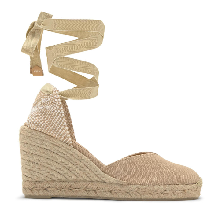 Alpargata cuña de yute 9cm