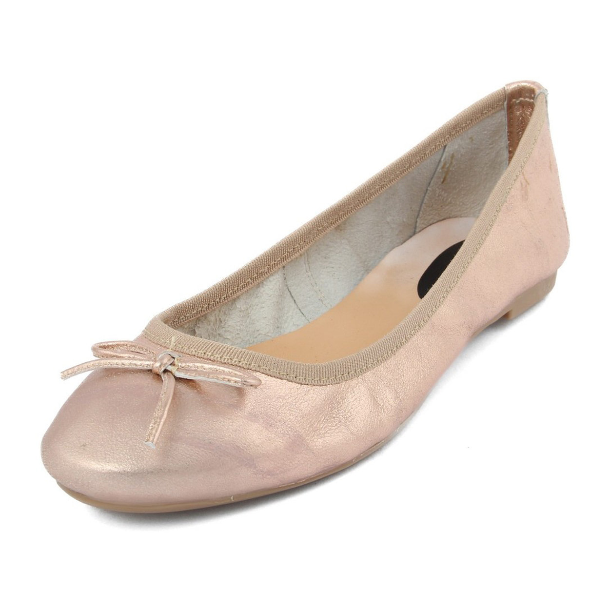 Ballerine Donna In Pelle Colore Rosa-