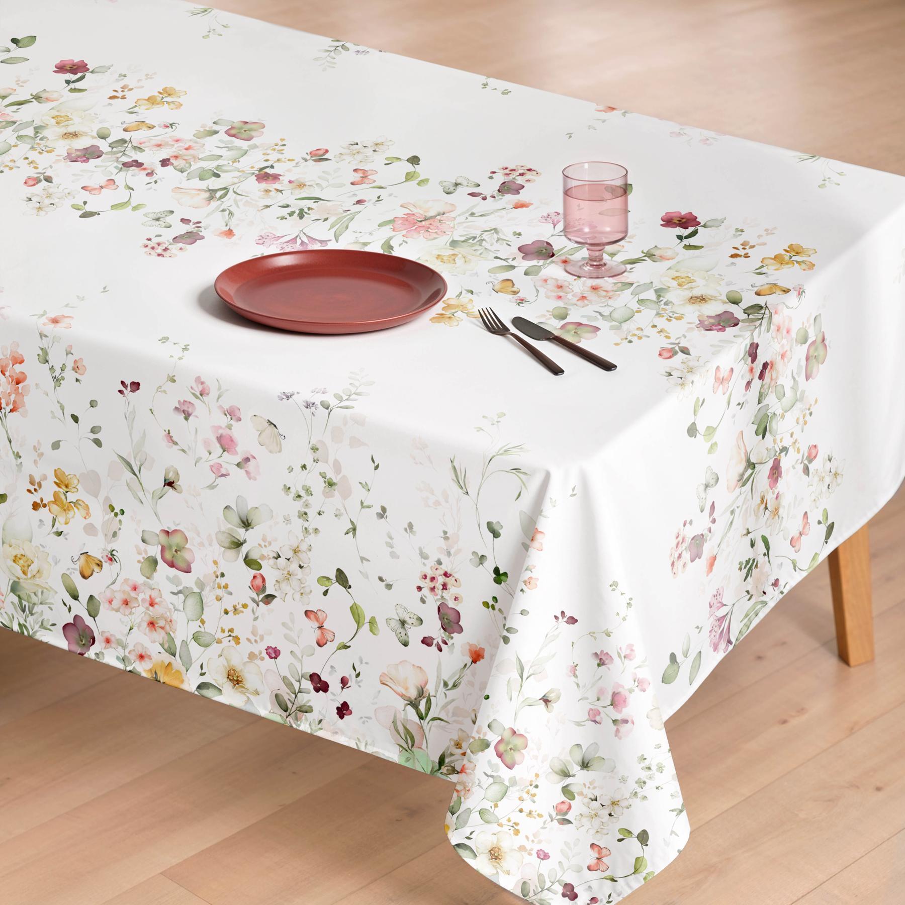 Nappe imprimée anti-taches DURANA MULTICOLOR
