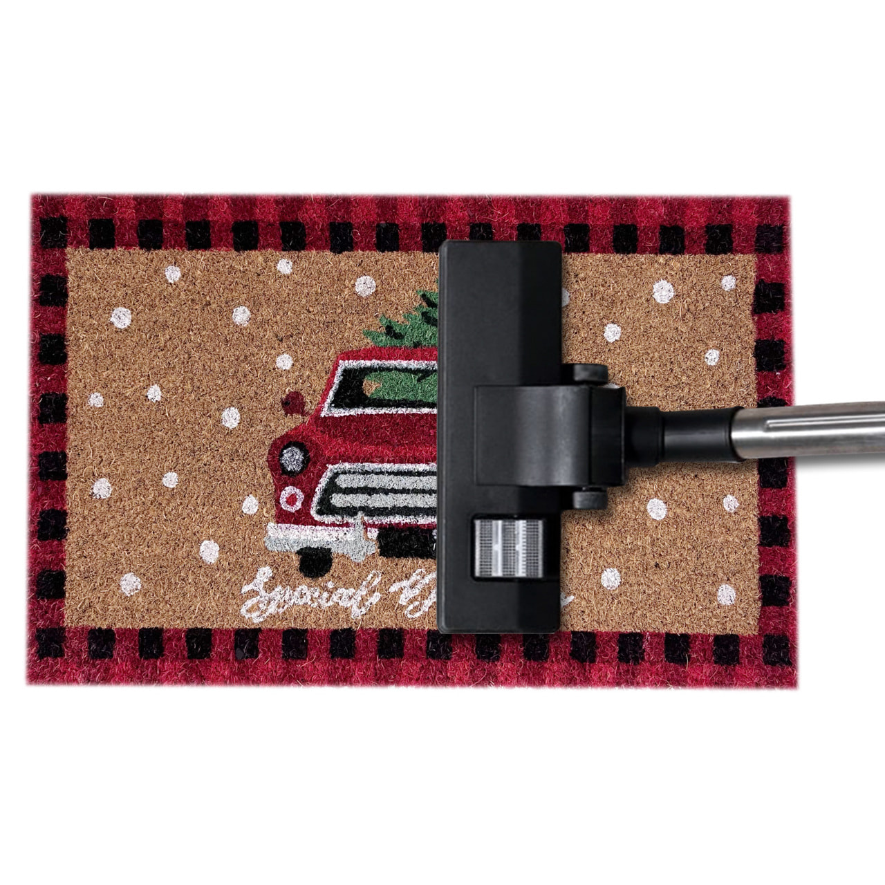 Zerbino Natalizio Ingresso Casa Antiscivolo In Cocco Pick Up