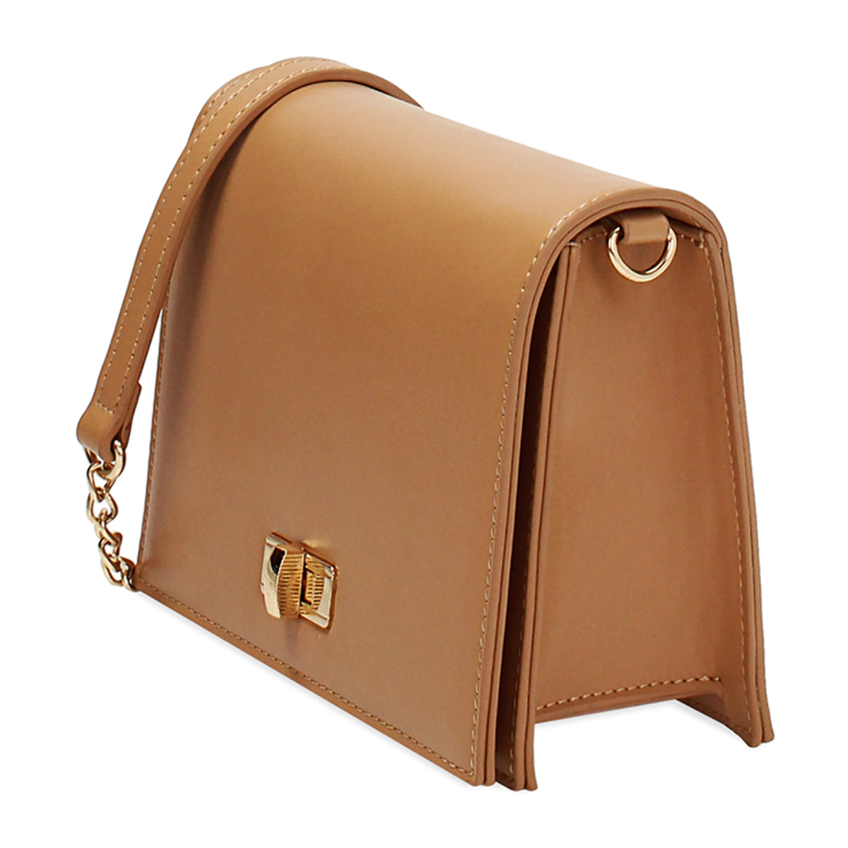 Mini bolsa de mujer camel