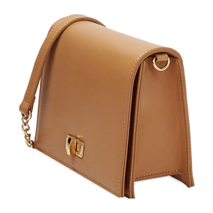 Mini bolsa de mujer camel